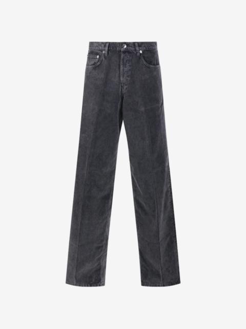 HAIKURE faded-effect straight-leg jeans