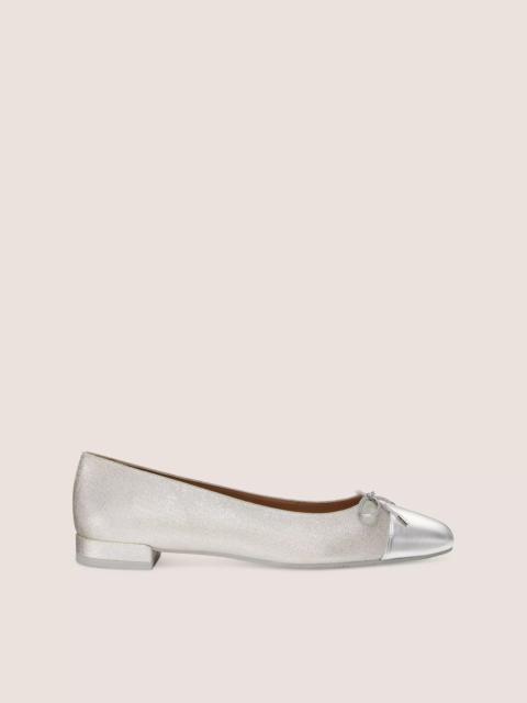 Stuart Weitzman SLEEK BOW SLINGBACK FLAT