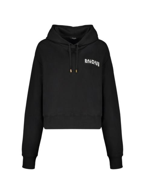 Balmain logo hoodie