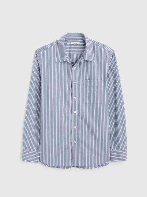 Madewell Button-Up Shirt in Crisp Poplin
