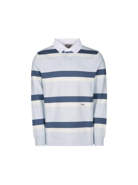 Dior DIOR $1850 Blue Polo Shirt New & Authentic (Men's size:M;)