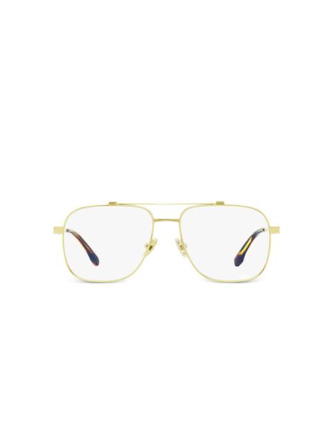 Victoria Beckham double-bridge glasses