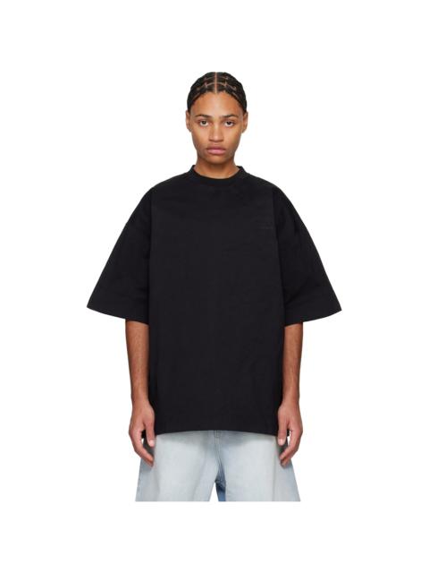 国内発送☆VETEMENTS☆PALMTREE REGULAR T-SHIRT/BLACK VETEMENTS Black Palmtree Regular T-shirt | REVERSIBLE