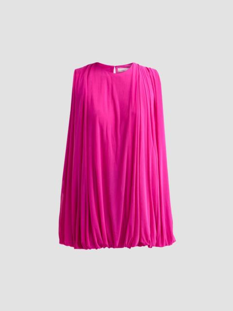 RONNY KOBO Women's Kenni Pleated Shift Mini Dress - Fuchsia