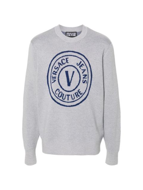 V-Emblem sweater