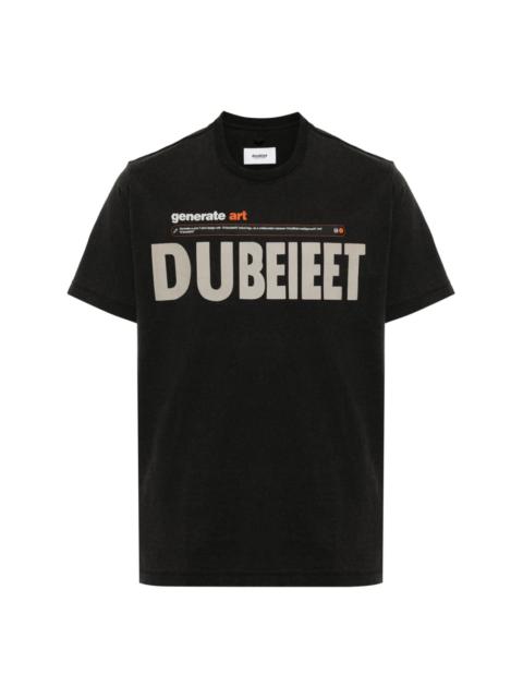 doublet logo-print cotton T-shirt