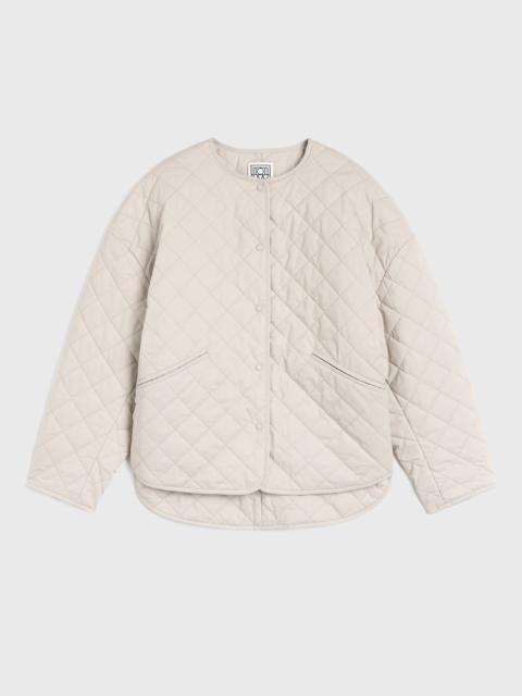 Quilted jacket pebble