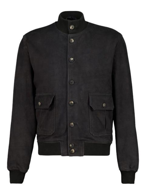 FRESCOBOL CARIOCA Vincente suede bomber jacket