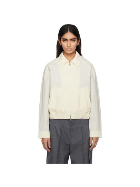 Dunst ♥ UNISEX CALF SKIN COLLARED BLOUSON JACKET Dunst DUNST Unixex Calf Skin Zip-Up Blouson Jacket