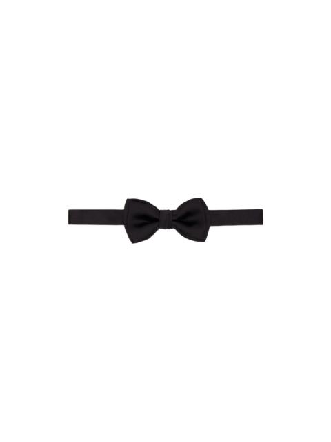 FERRAGAMO Black Silk Bow Tie