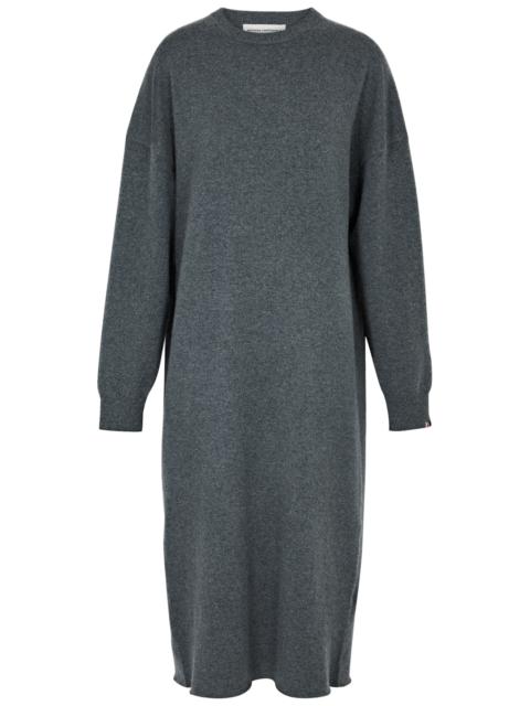 N°106 Weird Short cashmere-blend dress