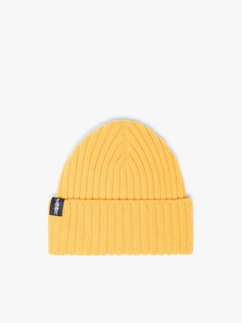 BILLIE YELLOW WOOL BENIE HAT