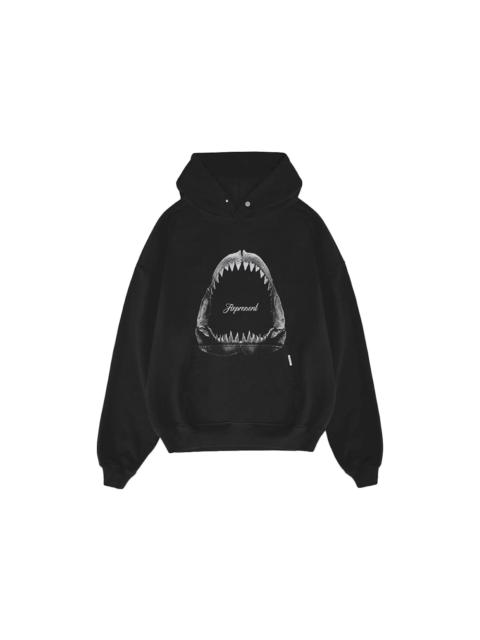 REPRESENT Represent Shark Jaws Hoodie Off Black