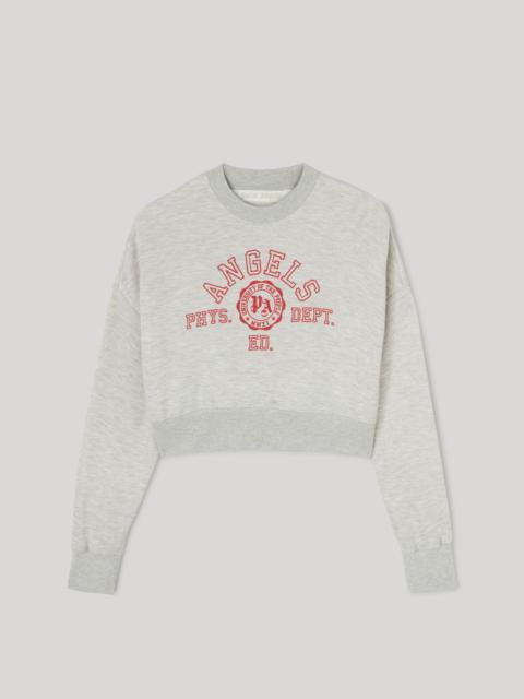 Palm Angels COLLEGE CROPPED SWEATSHIRT