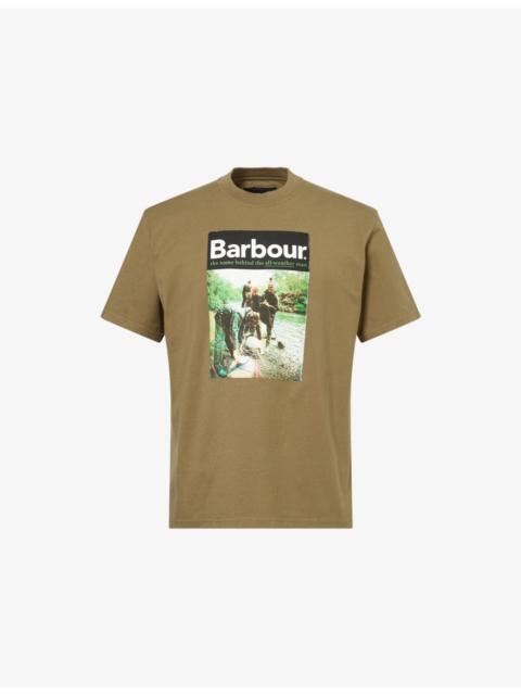 Barbour Graphic-Print Cotton T-Shirt