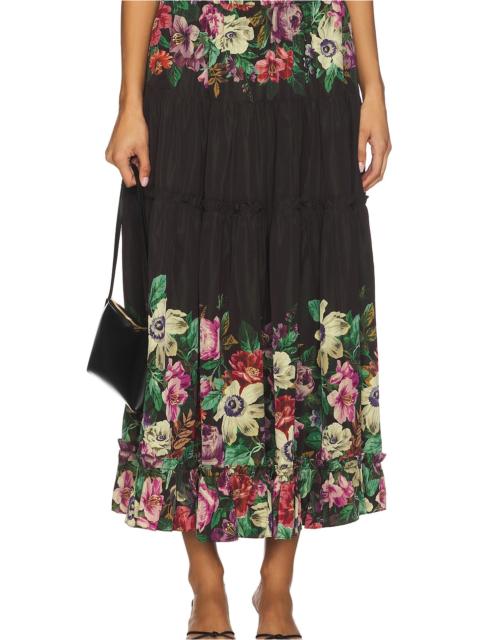 Sea Viktoria Print Midi Skirt