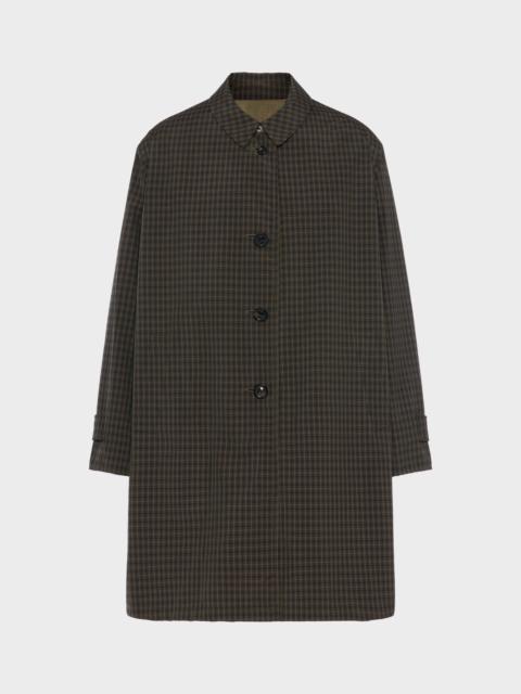 Maison Margiela Checked rain coat