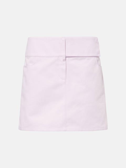 courrèges Belted miniskirt