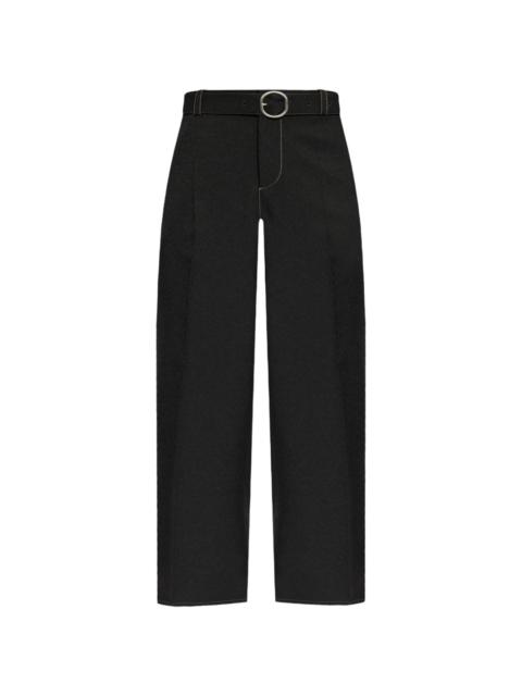 Jil Sander belted trousers