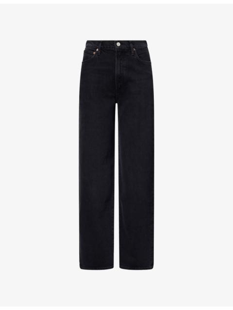 AGOLDE Relaxed-Fit Straight-Leg Denim Jeans