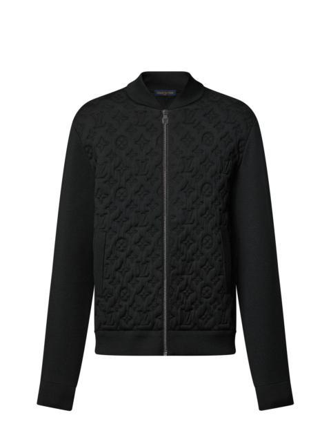 Louis Vuitton Monogram Padded Wool Blend Bomber