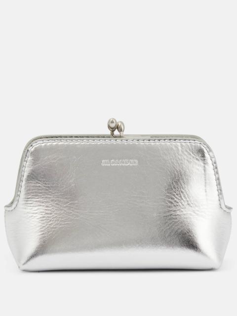 Jil Sander Micro leather shoulder bag