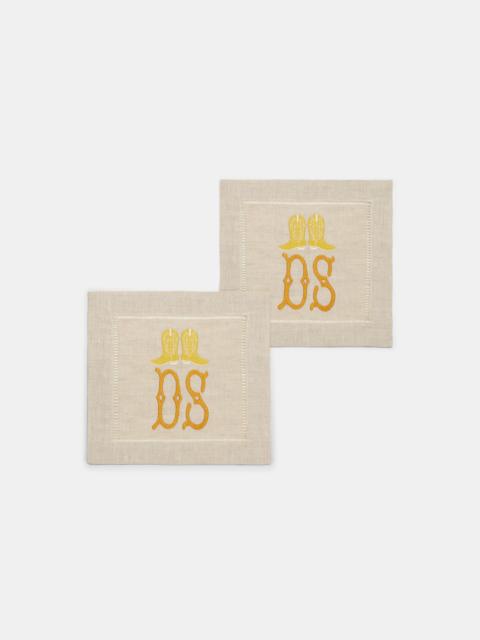 DOROTHEE SCHUMACHER THESE BOOTS... napkin set