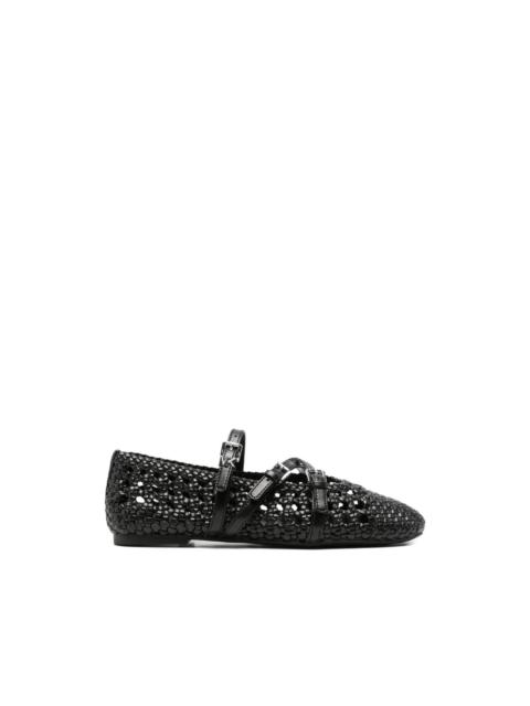 MICHAEL KORS Indy buckle-strap ballet flats