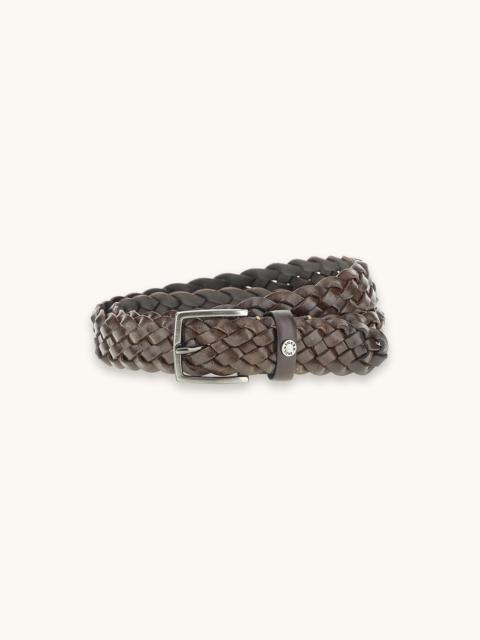 Paul & Shark BRAIDED LEATHER BELT