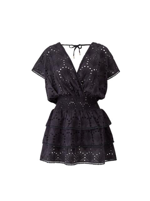 MELISSA ODABASH JESS BLACK DRESS