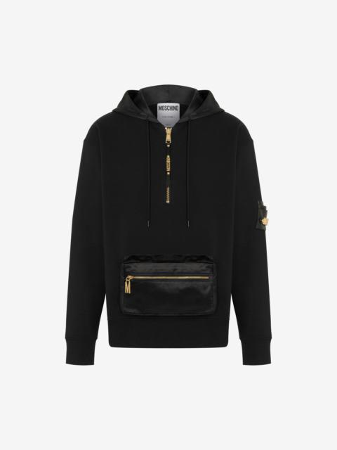 Moschino MULTIPOCKETS TECHNICAL STRETCH HOODIE