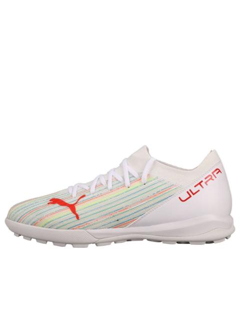 PUMA Ultra 3.2 TT Soccer Cleats White/Orange 106351-03