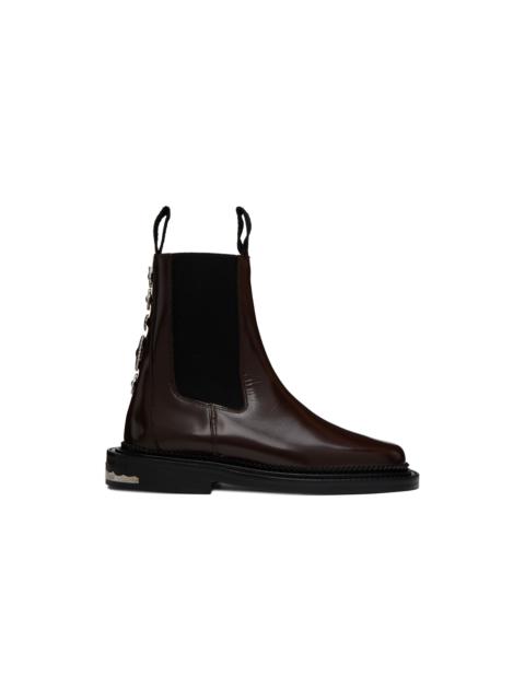 TOGA PULLA SSENSE Exclusive Brown Boots