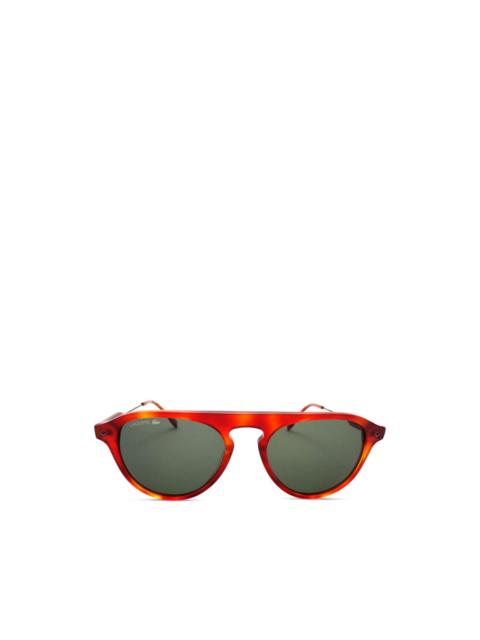 LACOSTE oval-frame sunglasses