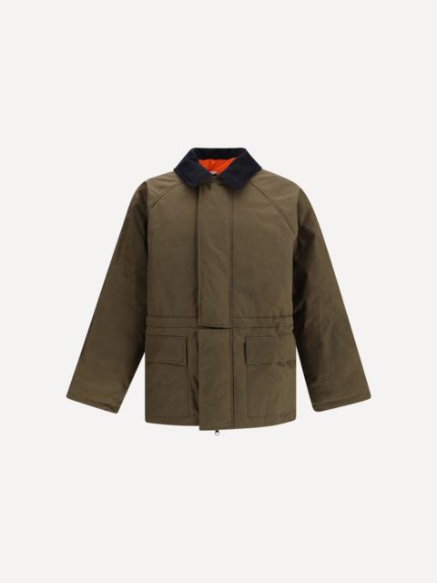 GR10K Padded Corduroy-Collar Parka