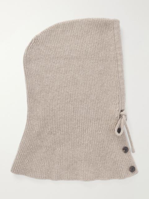 FrizmWORKS Wool-Blend Balaclava Beige