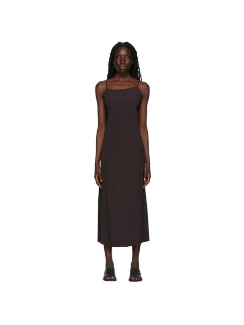 HAIGHT Black Viscose Cover Up