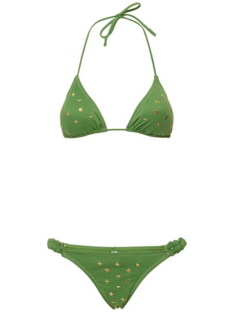 Reina Olga Scrunchie triangle bikini