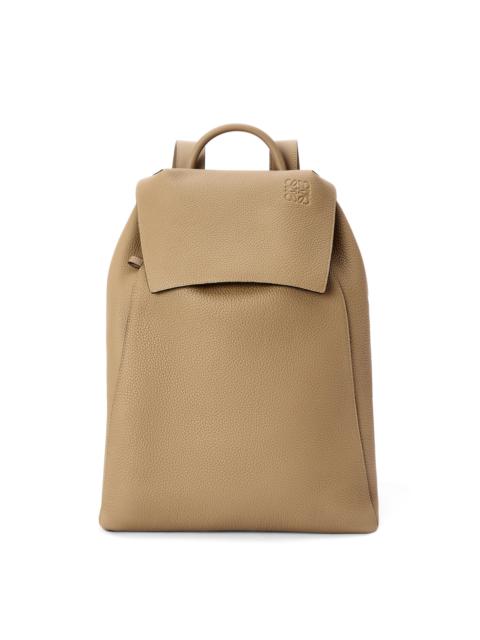 Loewe Drawstring Backpack in grained calfskin