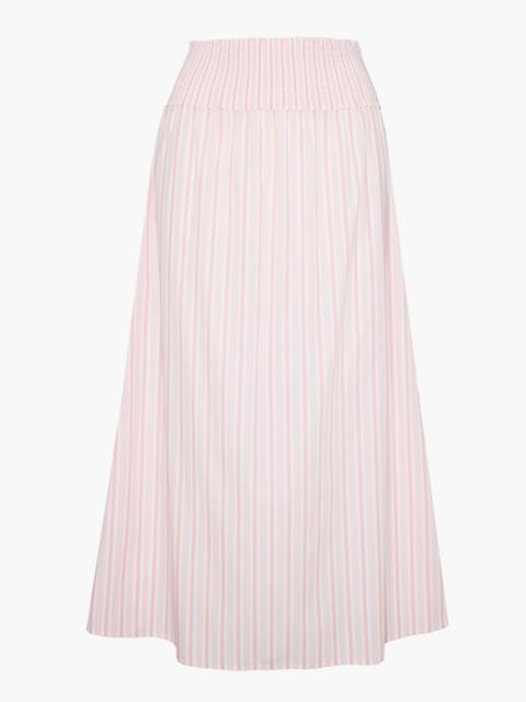 Hill House Home The Delphine Nap Skirt - Pink Variegated Stripe