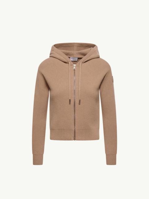 Cashmere & Wool Zip-Up Hoodie