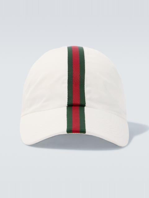 GUCCI Web Stripe baseball cap