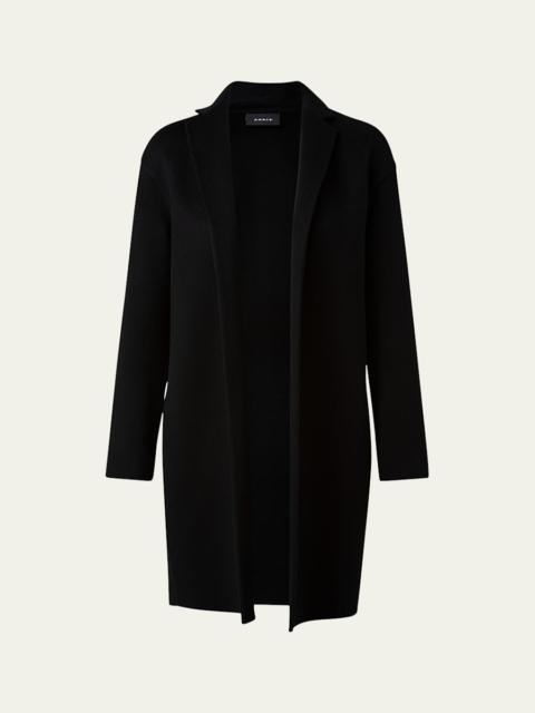 AKRIS Mae Brushed Cashmere Coat