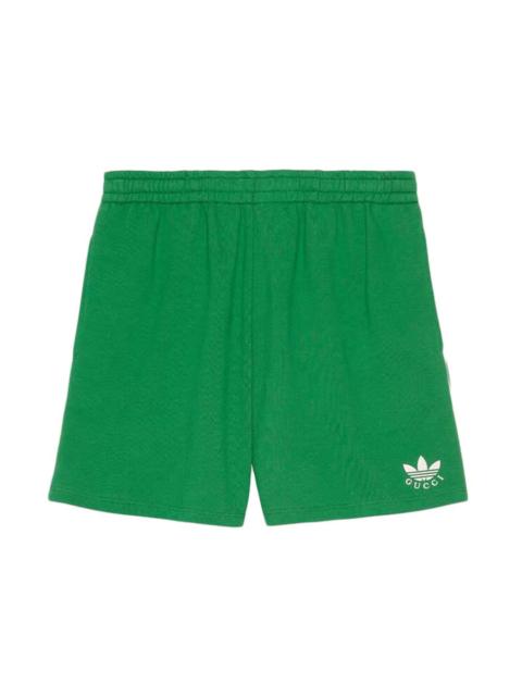 GUCCI Gucci x adidas Cotton Shorts Green