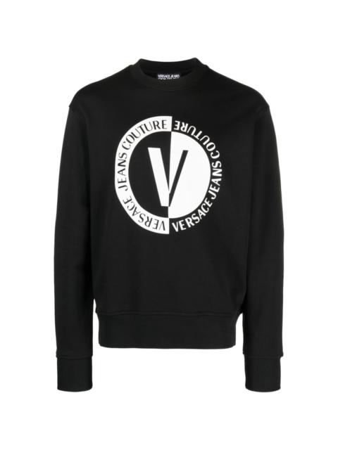 logo-print cotton sweatshirt