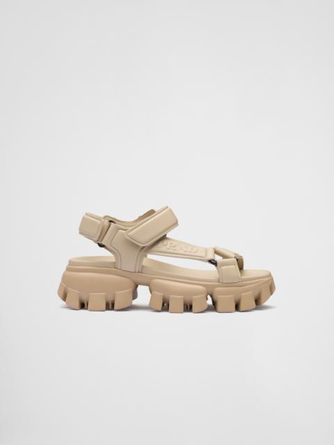 Prada Nappa leather sandals