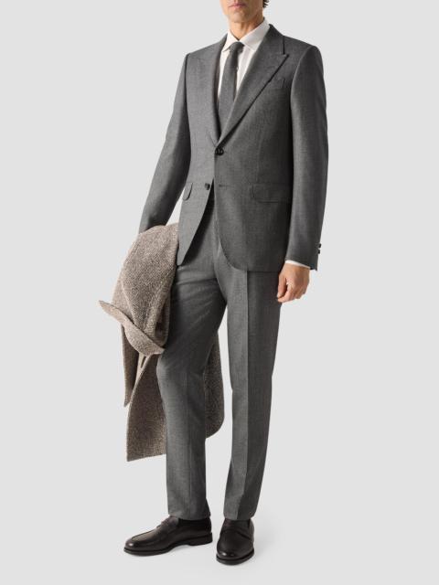 ZEGNA Men's Trofeo Selection Wool Suit - Dark Grey