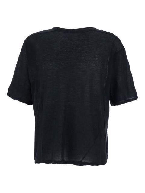 crew-neck short-sleeve T-shirt
