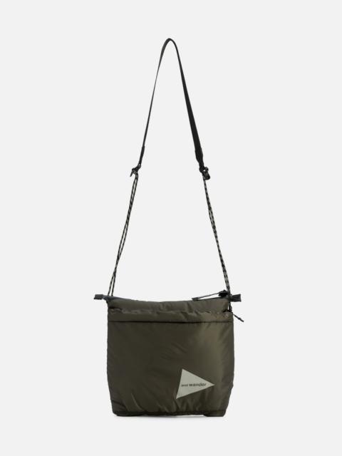 and Wander PUFFER MINI RIPSTOP SACOCHE