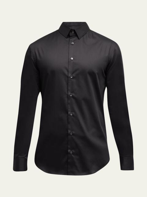 GIORGIO ARMANI Men's Basic Sport Shirt